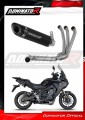 kompletny układ wydechowy z tłumikiem DOMINATOR Full System HP8 CZARNY pasujący do motocykla Yamaha Tracer 9 / GT 2025 - 2026 2