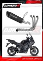 complete exhaust system with muffler DOMINATOR Full System HP6 BLACK fits to Yamaha Tracer 9 / GT 2025  2026 2