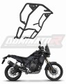 Parecarters en acier inoxydable noir DOMINATOR  compatible avec la moto Yamaha Tenere 700 2019  2020