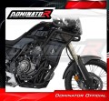 Parecarters en acier inoxydable noir DOMINATOR  compatible avec la moto Yamaha Tenere 700 2019  2020 5