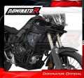 Parecarters en acier inoxydable noir DOMINATOR  compatible avec la moto Yamaha Tenere 700 2021  2024 4