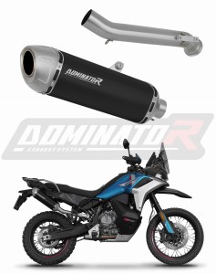 CF MOTO 800 MT-X 2025 Pot d'échappement Silencieux S6 NOIR + dB killer