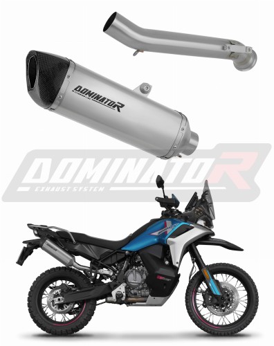 exhaust muffler DOMINATOR titanium HP6 fits to CF MOTO 800 MTX 2025