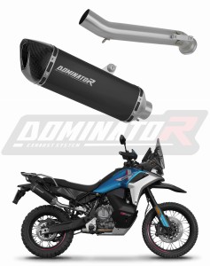CF MOTO 800 MT-X 2025 Pot d'échappement Silencieux HP6 NOIR + dB killer
