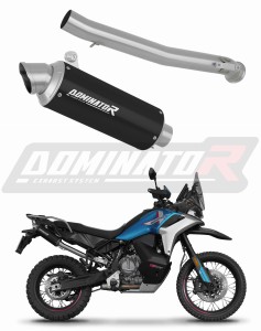 CF MOTO 800 MT-X 2025 Pot d'échappement Silencieux GPF NOIR + dB killer