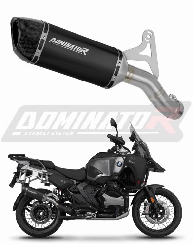 wydech tłumik DOMINATOR HP6 CZARNY pasujący do motocykla BMW R1300GS Adventure 2024 - 2025