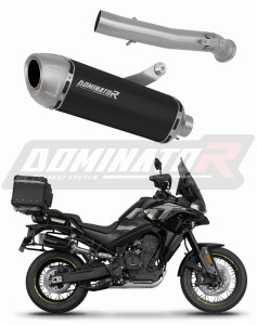 CF MOTO 800 MT 2022 - 2025 Explore / Sport / Touring Pot d'échappement Silencieux S6 NOIR + dB killer
