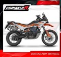 KTM 890 Adventure / R 2021 2025 Exhaust Muffler Auspuff Sportauspuff Silencer Echappement Silencieux Scarico Scarichi Escape Toba de esapament Avgas Ljuddämpare Wydech Tłumik Carbon Tip Tytanowy HP6 Titanium Titane Titan Dominator 3