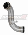 Husqvarna Norden 901 2022 2024 Euro 5 Exhaust Cat Eliminator Catalyst Catalytic Converter Mid Pipe Down Pipe Linkpipe Decat Downpipe DOMINATOR x
