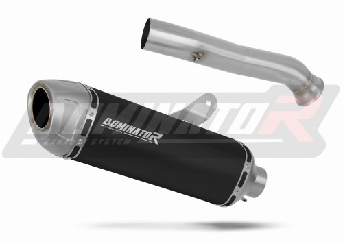 exhaust muffler DOMINATOR S6 BLACK fits to Husqvarna NORDEN 901 2022  2025