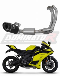 Yamaha YZF R9 2025 Ligne complète d'échappement Collecteur Silencieux HP8 NOIR + dB killer