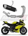 Yamaha YZF R9 2025 Full System Motorcycle Muffler Auspuff Sportauspuff Silencer Echappement Silencieux Scarico Scarichi Escape Wydech Tłumik S6 Black Noir Nero Negro Dominator Exhaust System x