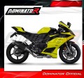 complete exhaust system with muffler DOMINATOR Full System S6 BLACK fits to Yamaha YZF R9 2025  5