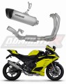 Yamaha YZF R9 2025 Full System Motorcycle Muffler Auspuff Sportauspuff Silencer Echappement Silencieux Scarico Scarichi Escape Wydech Tłumik Tytanowy HP6 Titanium Titane Titan Dominator Exhaust System x
