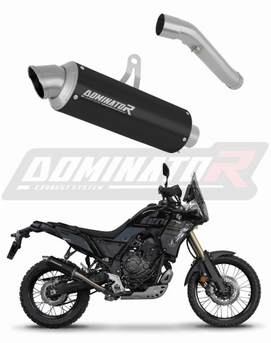 wydech tłumik DOMINATOR GPF CZARNY pasujący do motocykla Yamaha Tenere 700 2021 - 2024 4