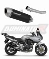 exhaust muffler DOMINATOR S6 BLACK fits to Suzuki GSF BANDIT 1200 2001  2005 5