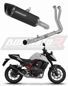 Honda CB 750 Hornet 2024 - 2025 Ligne complète d'échappement Collecteur Silencieux HP6 NOIR + dB killer