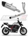 kompletny układ wydechowy z tłumikiem DOMINATOR Full System Tytanowy HP6 pasujący do motocykla Honda CB 750 Hornet 2024 - 2025 5
