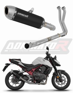 Honda CB 750 Hornet 2023 Ligne complète d'échappement Collecteur Silencieux S6 NOIR + dB killer