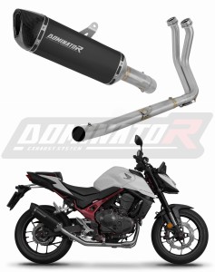 Honda CB 750 Hornet 2023 Ligne complète d'échappement Collecteur Silencieux HP6 NOIR + dB killer