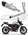 complete exhaust system with muffler DOMINATOR Full System titanium HP6 fits to Honda CB 750 Hornet 2023