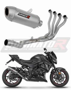 Suzuki GSX-S 750 2017-2020 Ligne complète d'échappement Collecteur Silencieux S6 + dB killer