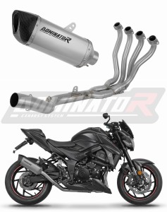 Suzuki GSX-S 750 2017-2020 Ligne complète d'échappement Collecteur Silencieux Titane HP6 + dB killer