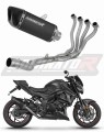 complete exhaust system with muffler DOMINATOR Full System HP6 BLACK fits to Suzuki GSXS 750 2017  2020