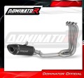 système d’échappement complet avec silencieux DOMINATOR Full System HP8 noir compatible avec la moto Triumph Trident 660 2021  2024 2