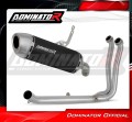 système d’échappement complet avec silencieux DOMINATOR Full System S6 noir compatible avec la moto Suzuki GSX8R / 8S 2023  2025 2