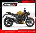 complete exhaust system with muffler DOMINATOR Full System HP6 BLACK fits to Triumph STREET TRIPLE 765 S / R / RS 2023  2024 2