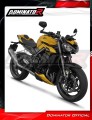 Triumph Street Triple 765 RS 2024 2025 Full System Motorcycle Muffler Auspuff Sportauspuff Silencer Echappement Silencieux Scarico Scarichi Escape Wydech Tłumik Tytanowy HP6 Titanium Titan Titane Dominator Exhaust System 3