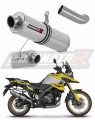 wydech tłumik DOMINATOR Homologowany Okrągły pasujący do motocykla Suzuki V-Strom 1050 DE 2023 - 2025