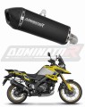 exhaust muffler DOMINATOR HP7 BLACK fits to Suzuki VStrom 1050 DE 2023  2025