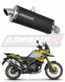 échappement silencieux DOMINATOR P7 noir compatible avec la moto Suzuki VStrom 1050 DE 2023  2025