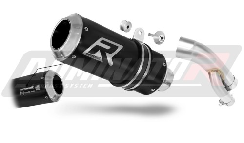 BMW S1000R 2017 2020 EU Approved Homologowany Exhaust Muffler Auspuff Sportauspuff Silencer Echappement Silencieux Scarico Scarichi Escape Toba de esapament Avgas Ljuddämpare Wydech Tłumik GP Black Noir Nero Negro Svart Schwarz Dominator x