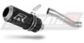 échappement silencieux DOMINATOR GP noir compatible avec la moto Ducati MONSTER 821 2018  2021