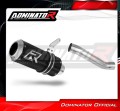 échappement silencieux DOMINATOR GP noir compatible avec la moto Ducati MONSTER 821 2018  2021 3