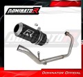 complete exhaust system with muffler DOMINATOR Full System GP BLACK fits to Honda CBR 125 R 2011  2018 2
