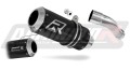 échappement silencieux DOMINATOR homologué GP noir compatible avec la moto Honda CB 600F HORNET PC41 2007  2013