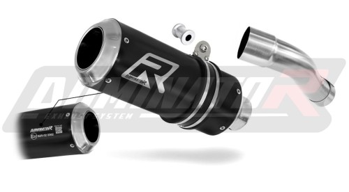 échappement silencieux DOMINATOR homologué GP noir compatible avec la moto Honda CB 600F HORNET PC41 2007  2013