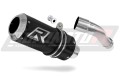 échappement silencieux DOMINATOR GP noir compatible avec la moto Honda CB 600F HORNET PC41 2007  2013 3