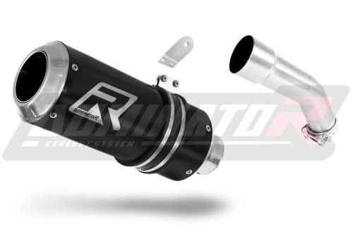 échappement silencieux DOMINATOR GP noir compatible avec la moto Kawasaki ZX10R 2008  2010