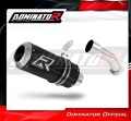 échappement silencieux DOMINATOR GP noir compatible avec la moto Kawasaki ZX10R 2008  2010 2