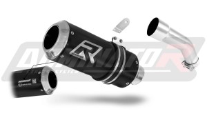 Kawasaki ZX10R 2008 - 2010 EU Approuvé Pot d'échappement Silencieux GP NOIR + dB killer