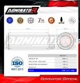 Suzuki SV 650 2016 2023 Exhaust Muffler Auspuff Sportauspuff Silencer Echappement Silencieux Scarico Scarichi Escape Toba de esapament Avgas Ljuddämpare Wydech Tłumik GP Black Noir Nero Negro Svart Schwarz Negru Dominator 1