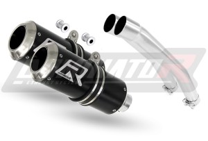 Suzuki GSXR 1300 Hayabusa 2008 - 2019 Pot d'échappement Silencieux GP NOIR + dB killer