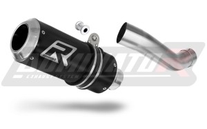 Triumph TIGER SPORT 1050 2013 - 2015 Pot d'échappement Silencieux GP NOIR + dB killer