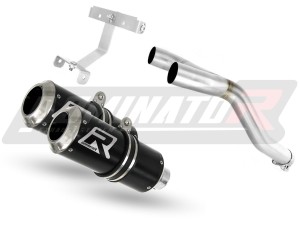 Yamaha FZ6 FAZER 600 S1 2004 - 2010 Pot d'échappement Silencieux GP NOIR + dB killer