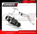 échappement silencieux DOMINATOR GP noir compatible avec la moto Yamaha FZ6 2004  2010 2